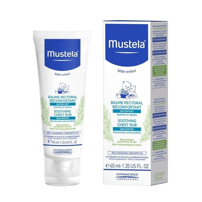 Mustela Soothing Comfort Chest Rub 40 ml Rahatlatıcı Göğüs Balsamı