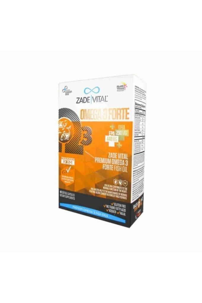 Zade Vital Omega 3 Forte 40 Kapsül