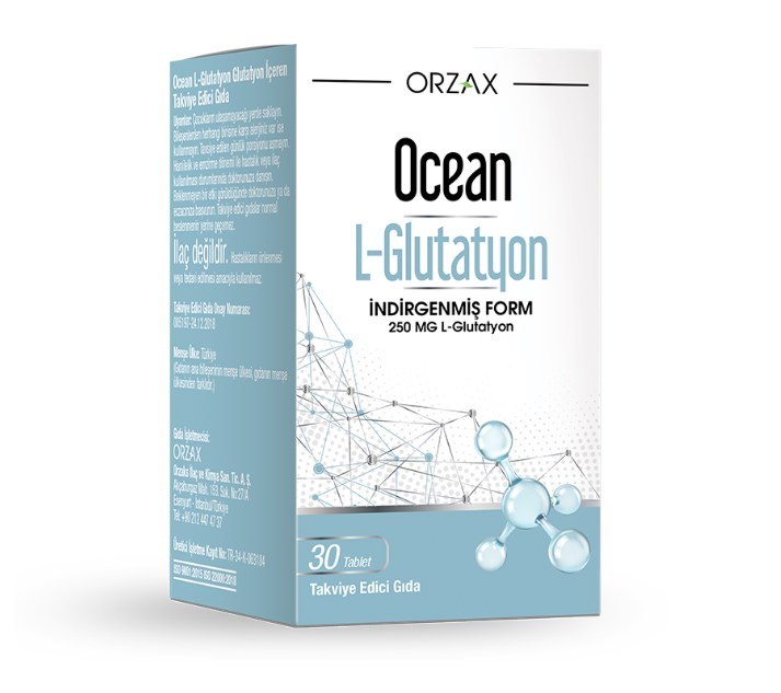 Ocean L-Glutatyon 250 mg 30 Tablet