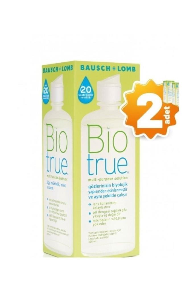 BioTrue 300 ml Lens Solüsyonu X 2 Adet