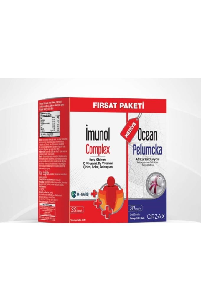 Imunol Complex 30 Kapsül + Ocean Pelumcka 20 Ml