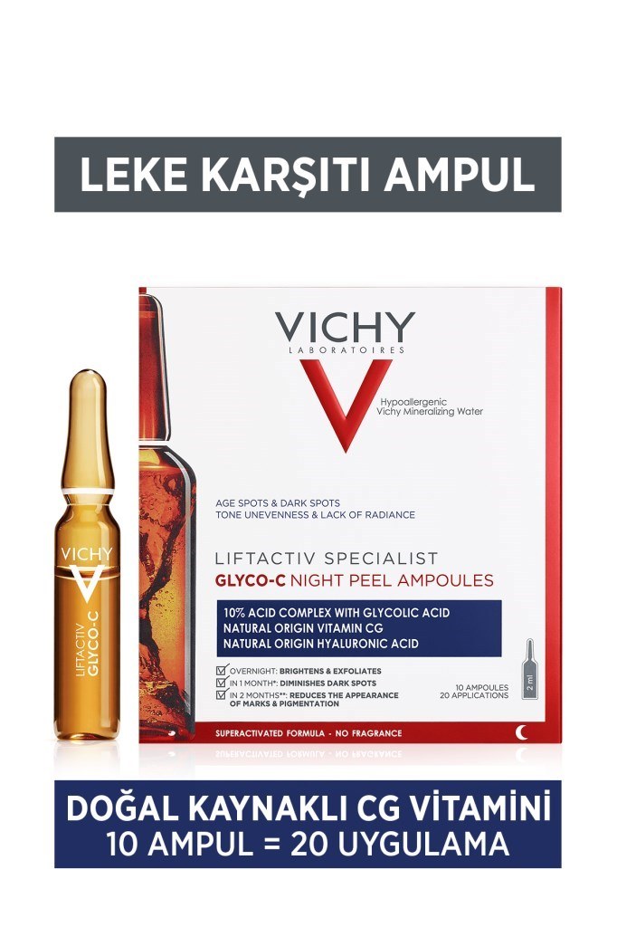 Vichy Liftactiv Glyco-C Leke Karşıtı Ampul 10x2 ml