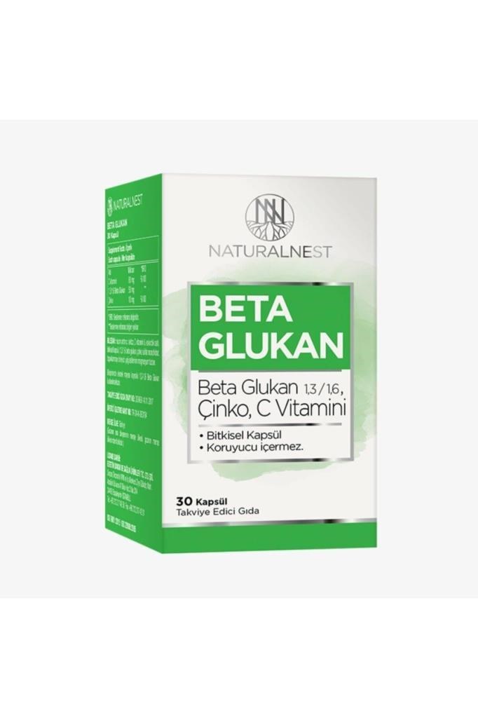 Naturalnest Beta Glukan 30 Kapsül