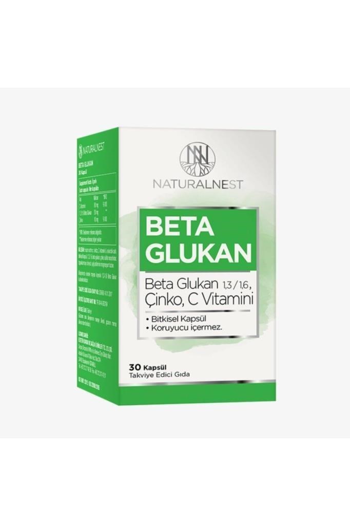 Naturalnest Beta Glukan 30 Kapsül