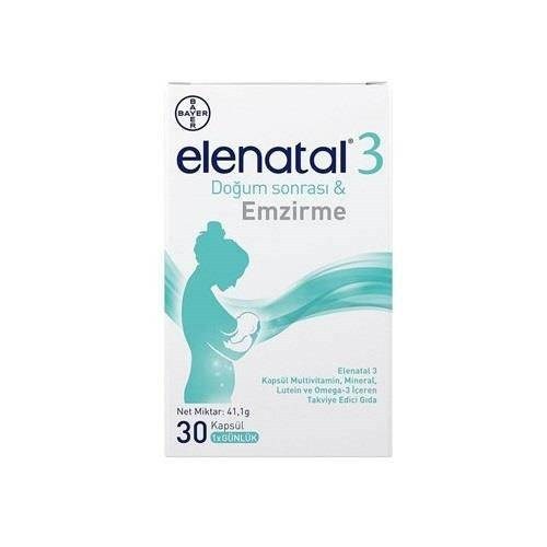 Elenatal 3 30 Kapsül