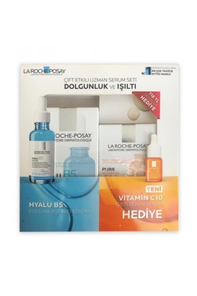 La Roche Posay Hyalu B5 30 ml + La Roche Pure Vitamin C10 10 ml Hediyeli