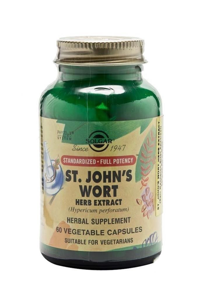 Solgar St John's Wort Herb Extract 60 Kapsül
