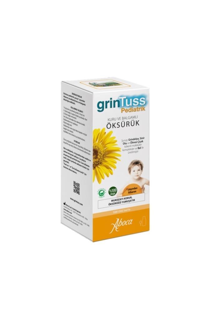 GrinTuss Pediatrik Öksürük Şurubu 128 gr Kids