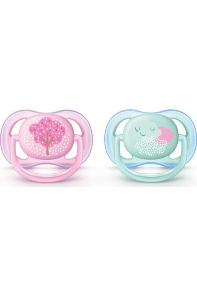 Philips Avent SCF343/20 Ultra Air 2'li 0-6 Ay Silikon Emzik