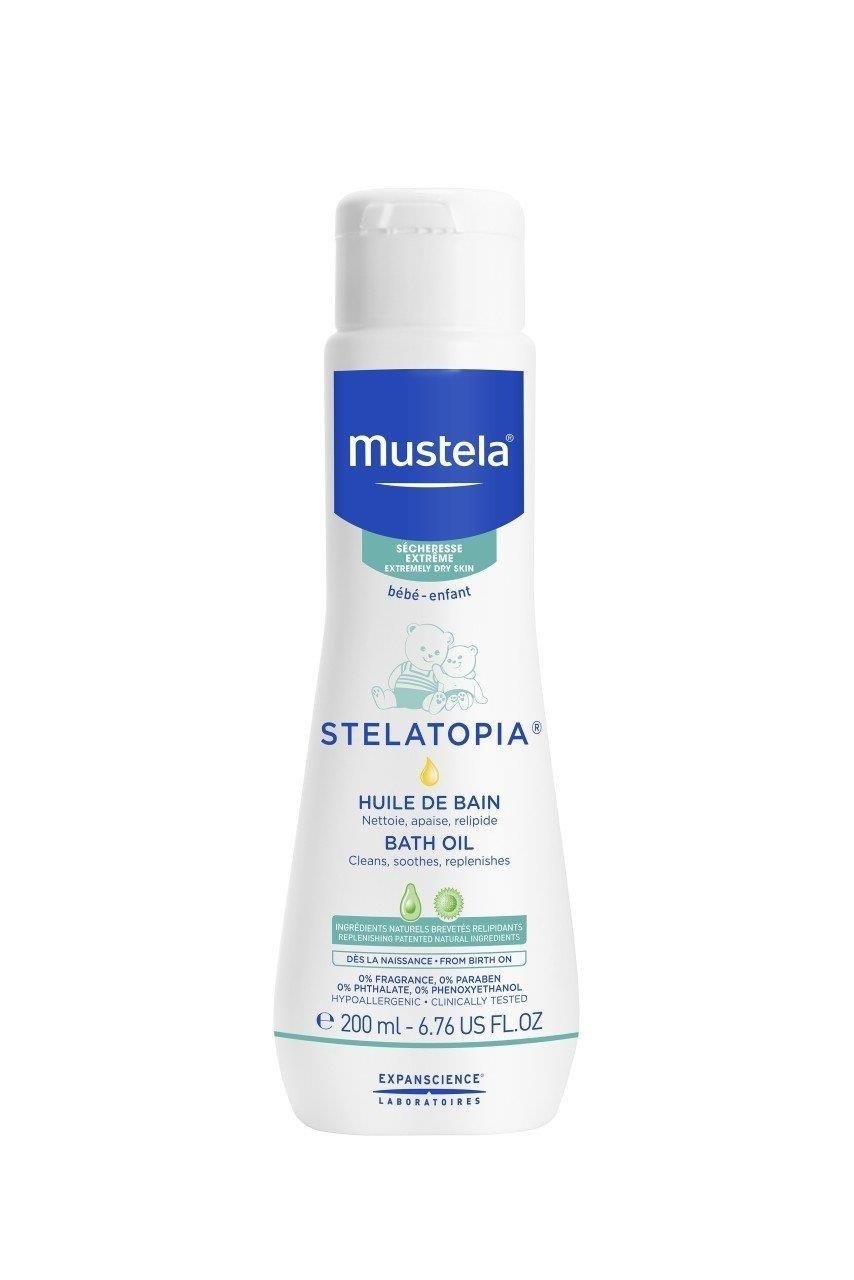 Mustela Stelatopia Bath Oil 200 ml Bebek Banyo Yağı