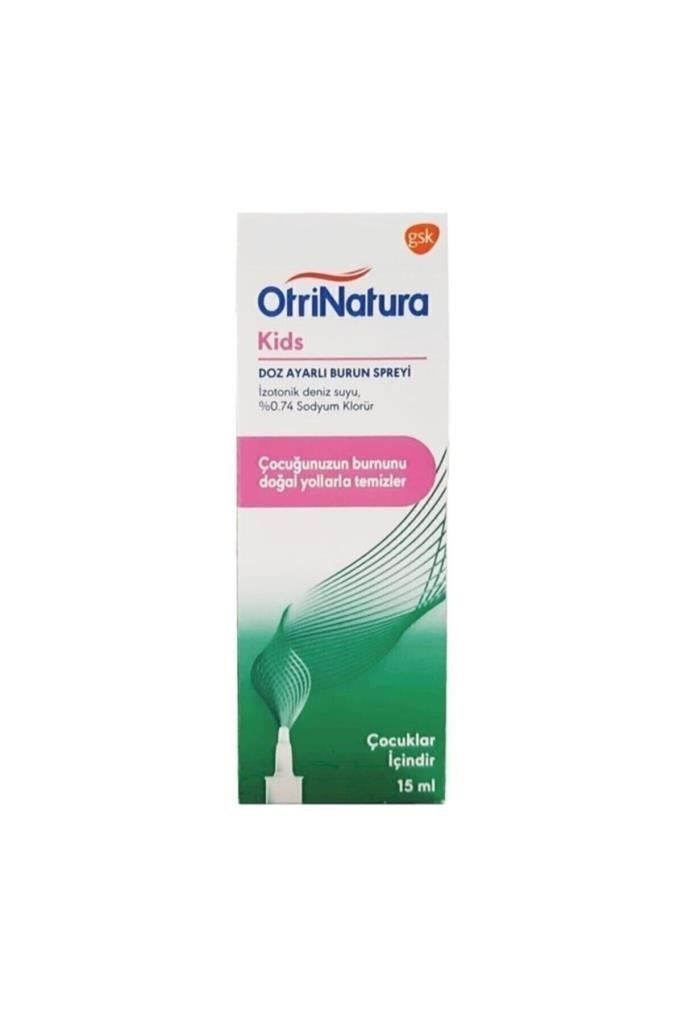 Otrinatura Kids İzotenik Deniz Suyu Doz Ayarlı Burun Spreyi 15 Ml
