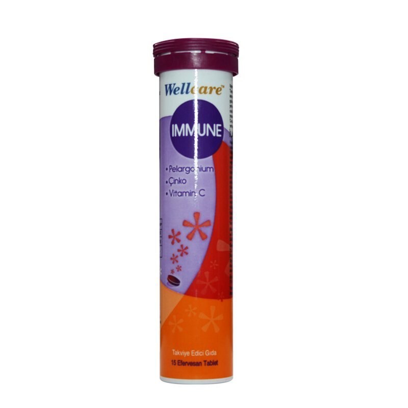 Wellcare İmmune 15 Efervesan Tablet