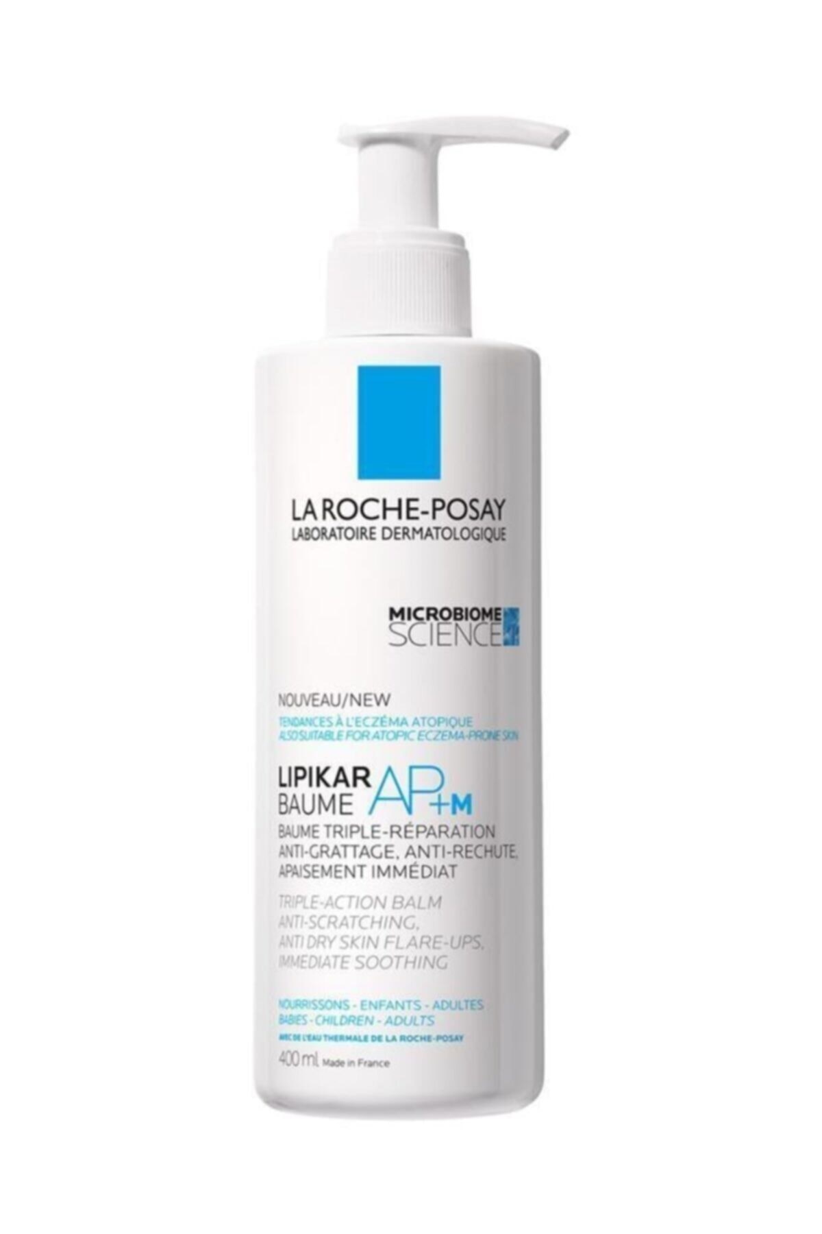 La Roche-Posay Lipikar Baume AP+M 400 Ml Yatıştırıcı Balm.
