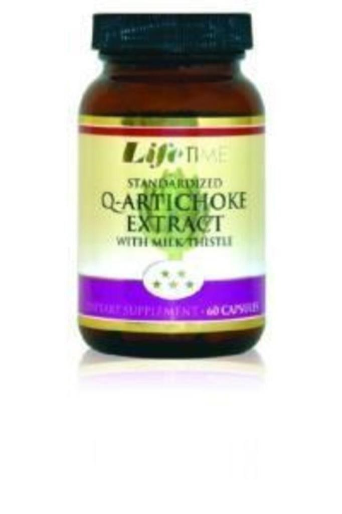 LifeTime Q-Artichoke Extract With Milk Thistle 60 Kapsül