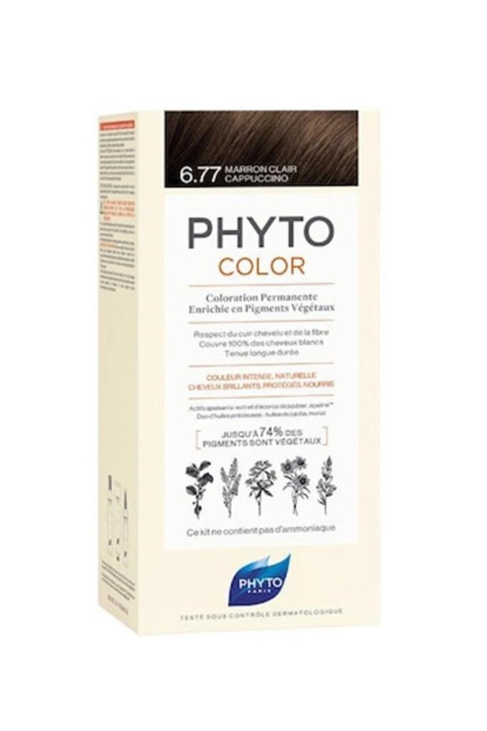 Phyto Color 6.77 Cappuccino Kahve Bitkisel Saç Boyası