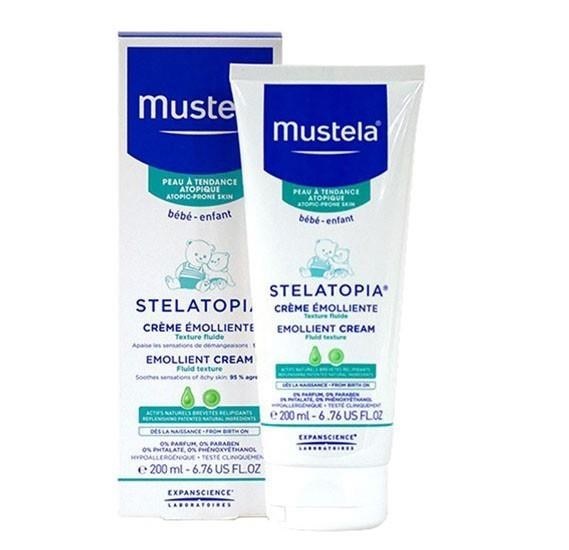 Mustela Stelatopia Emollient Cream 200 ml Bebek Bakım Kremi
