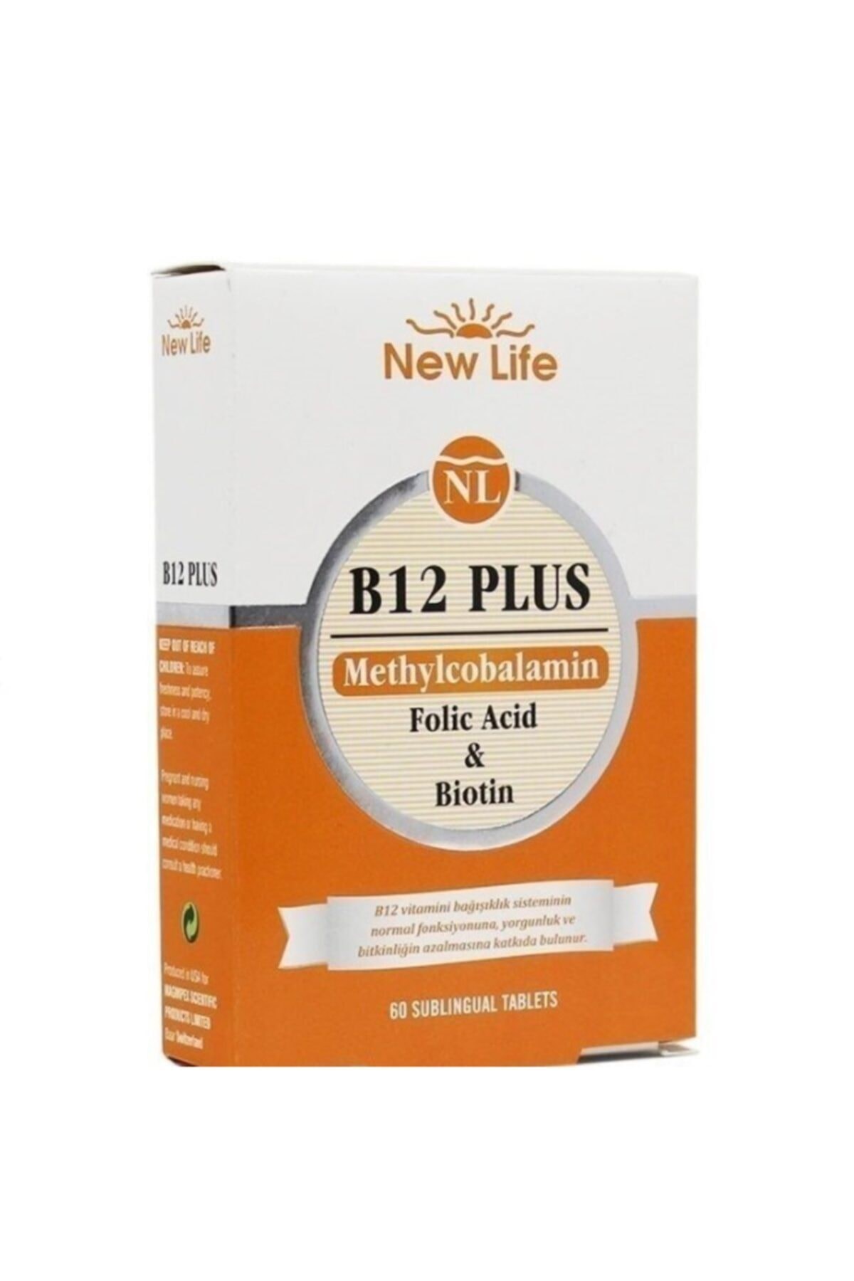 New Life B12 Plus 60 Dil Altı Tablet