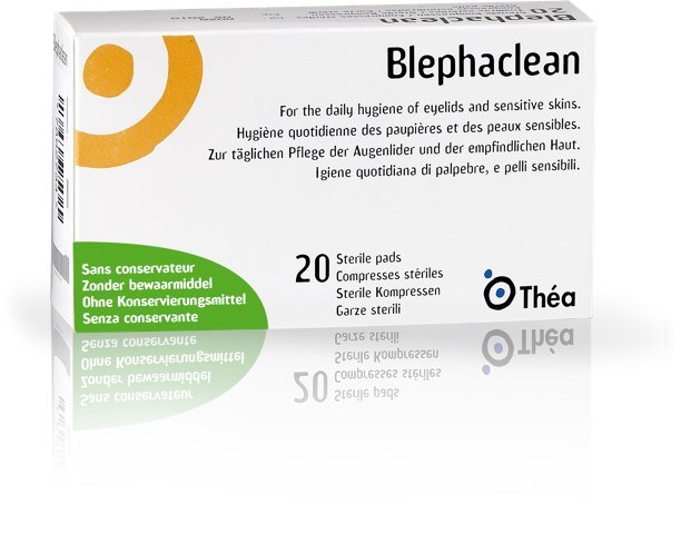 Blephaclean 20 Adet Göz Makyaj Temizleme Mendili