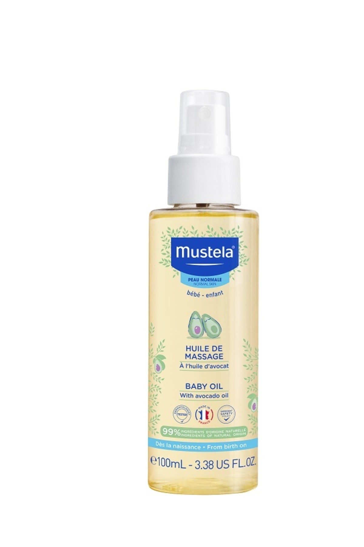 Mustela Bebek Masaj Yağı 100 ml