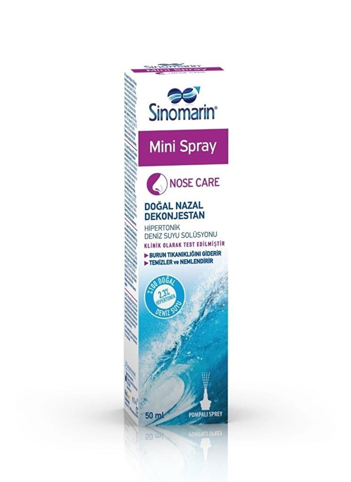 Sinomarin Mini Deniz Suyu 50 ml Burun Spreyi