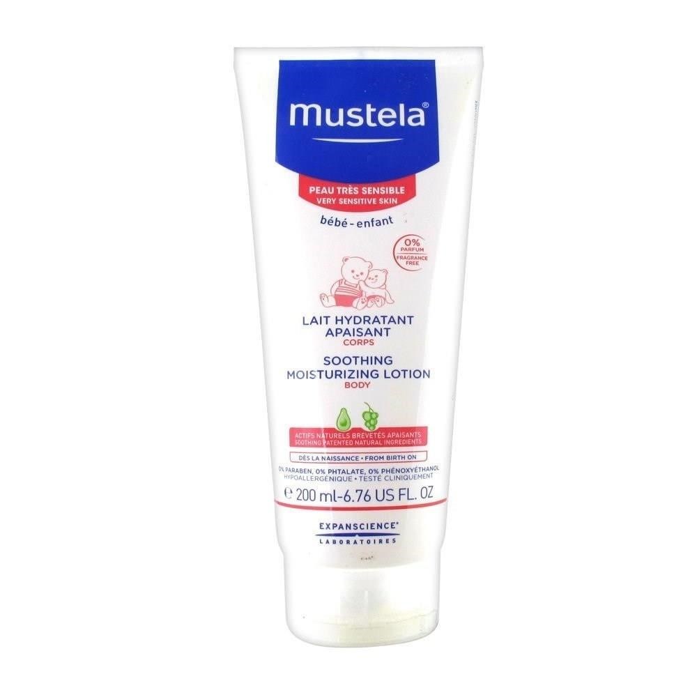 Mustela Soothing Moisturizing Lotion 200 ml Çok Hassas Cilt Vücut Losyonu