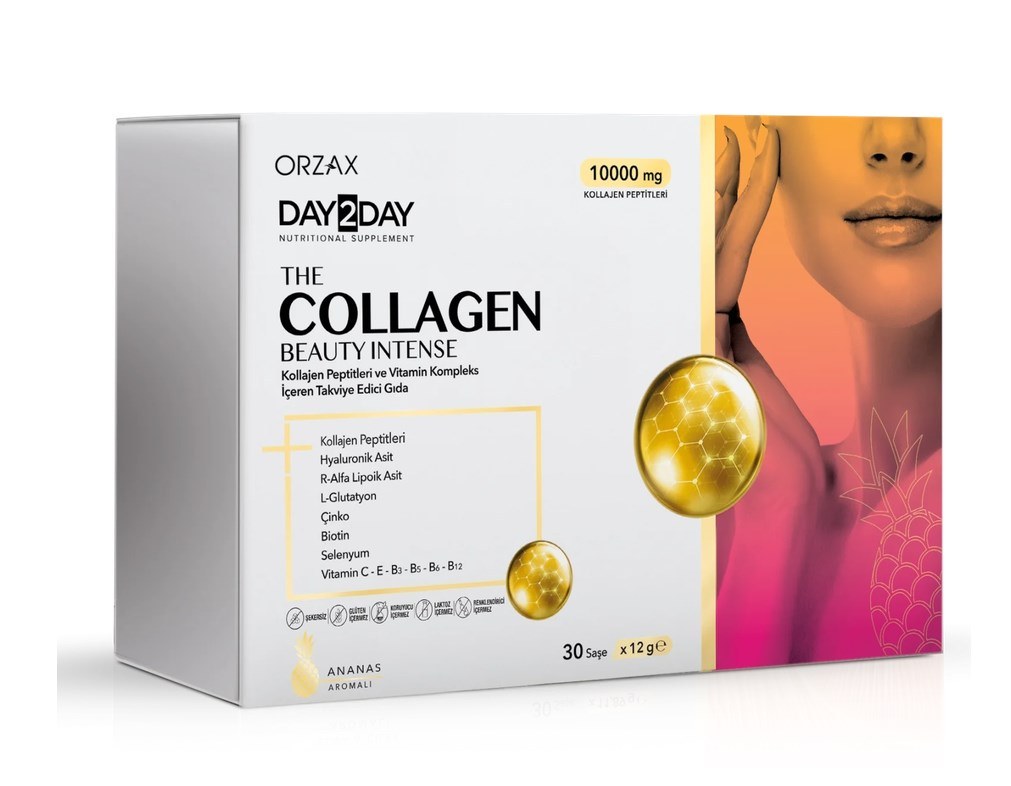 The Collagen Beauty Intense 30 Saşe - Ananas Aromalı