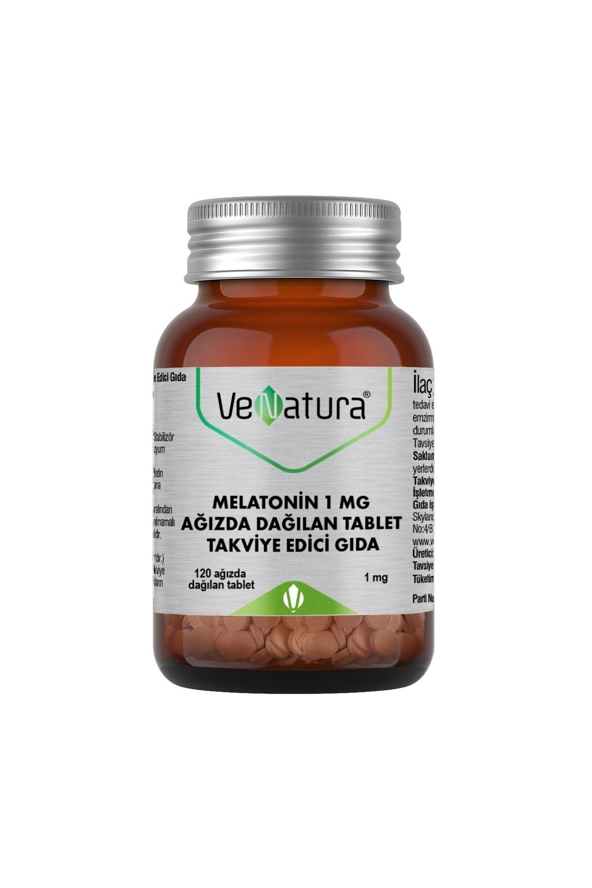 Venatura Melatonin 1mg 120 Ağızda Dağılan Tablet