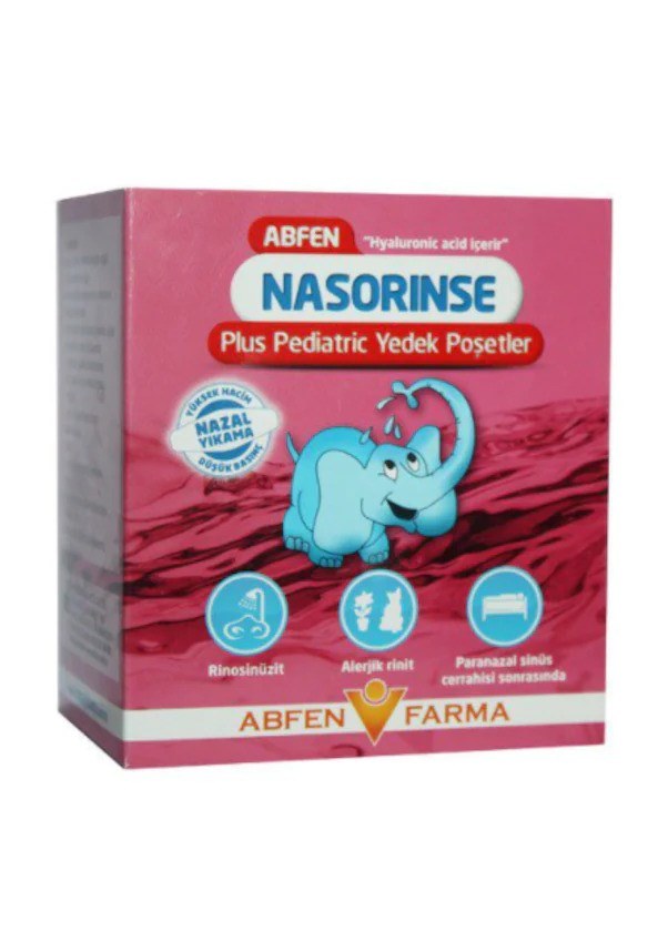 Abfen Nasorinse Plus Pediyatrik Yedek Poşet 50 Adet
