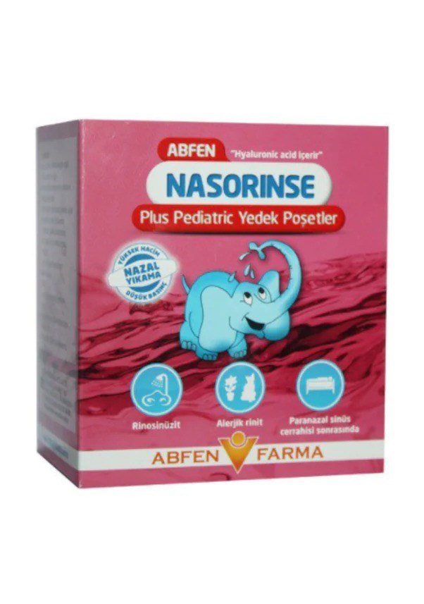 Abfen Nasorinse Plus Pediyatrik Yedek Poşet 50 Adet