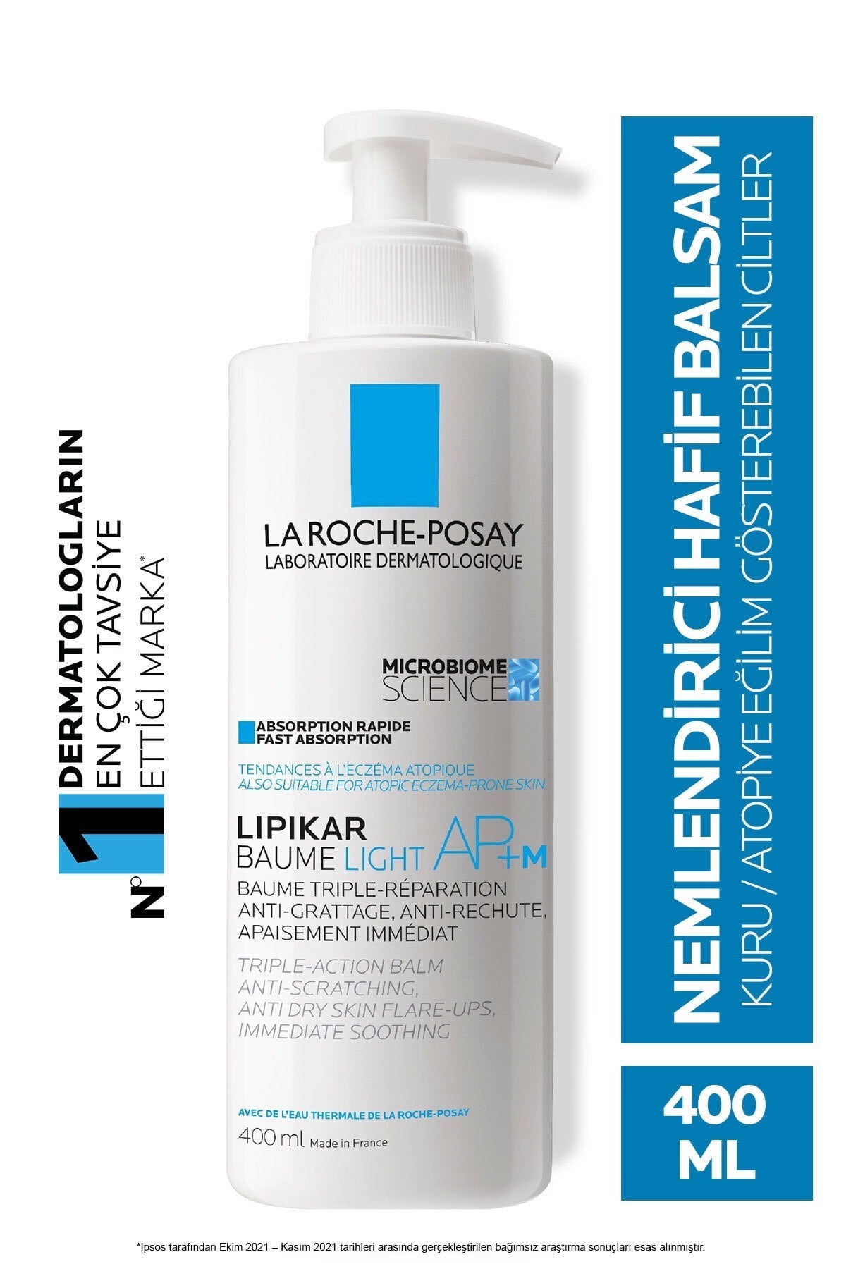 La Roche Posay Lipikar Baume LIGHT AP + M Atopiye Eğilim Gösterebilen Ciltler İçin