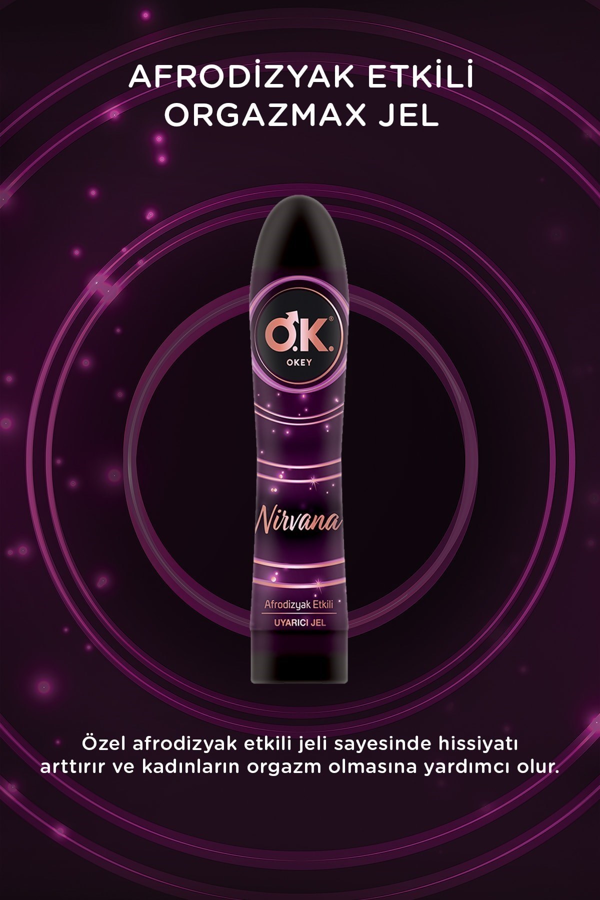 Nirvana Uyarıcı Jel 100 ml +Okey Zero Kayganlaştırıcı Jel 100 ml