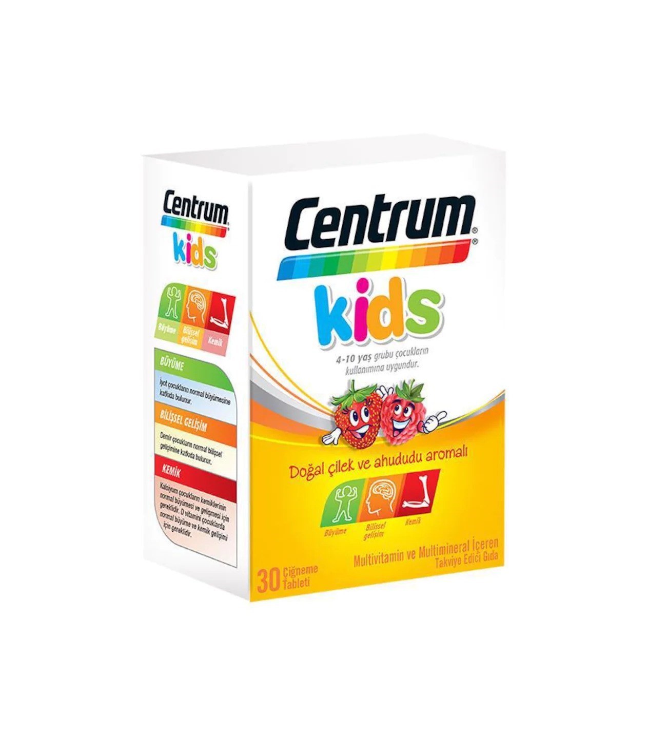 Centrum Kids Vitamin 30 Çiğneme Tableti (SKT:04/2024)