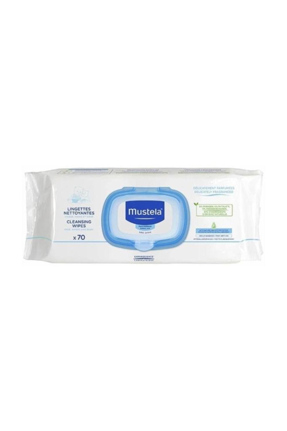Mustela Dermo Soothing Wipes 70 Yaprak Islak Mendil