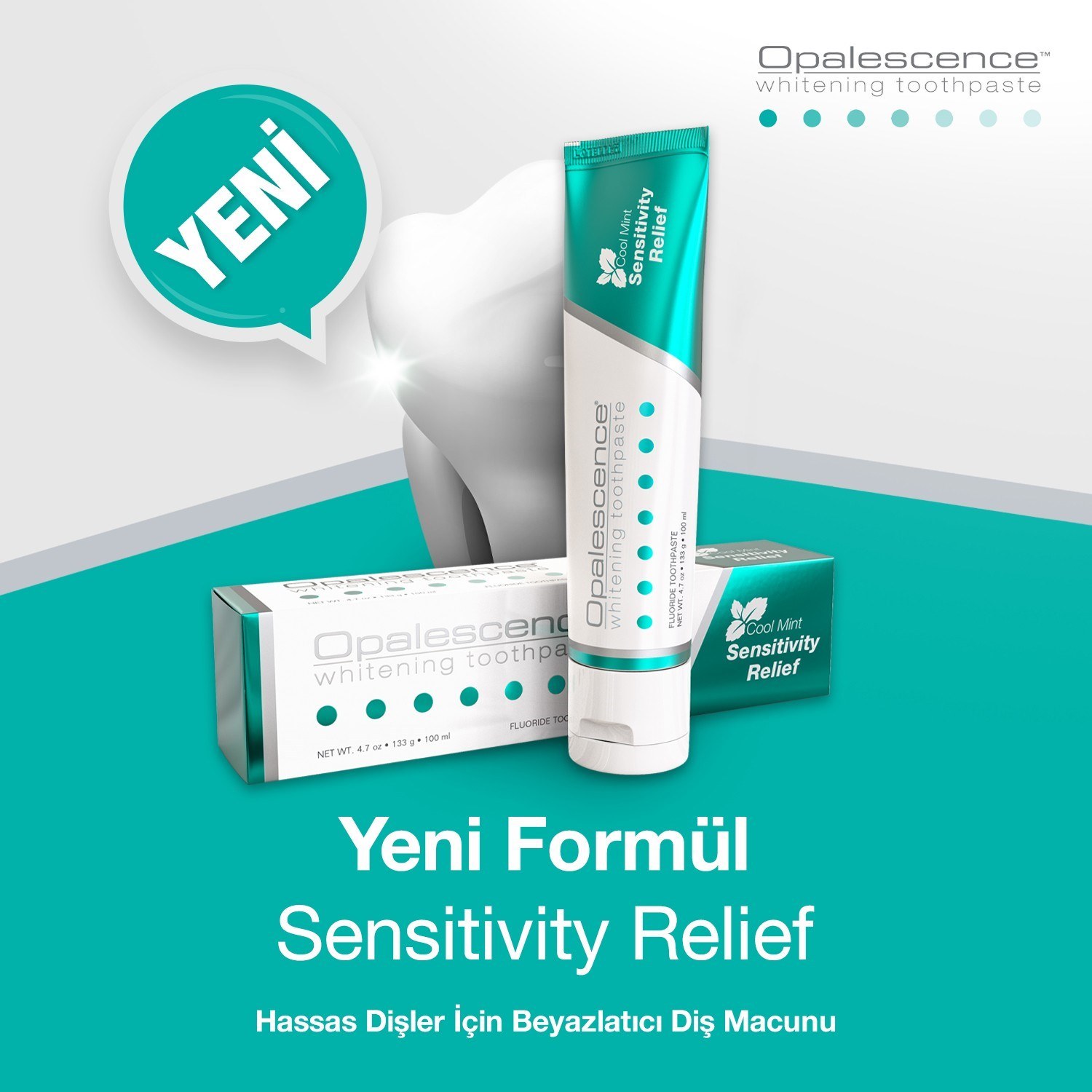 Opalescence Sensitivity Relief Hassas Dişler Için Beyazlatıcı 133 gr Diş Macunu