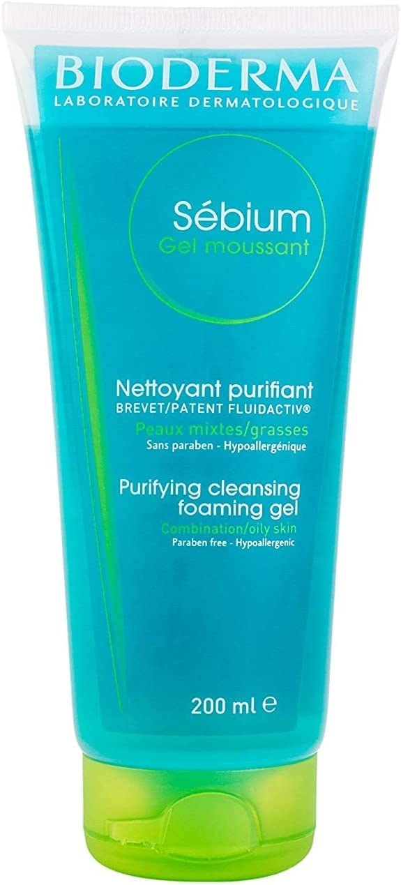 Bioderma Sebium Foaming Gel Tube 200 ml Karma ve Yağlı Ciltler Temizleme Jeli