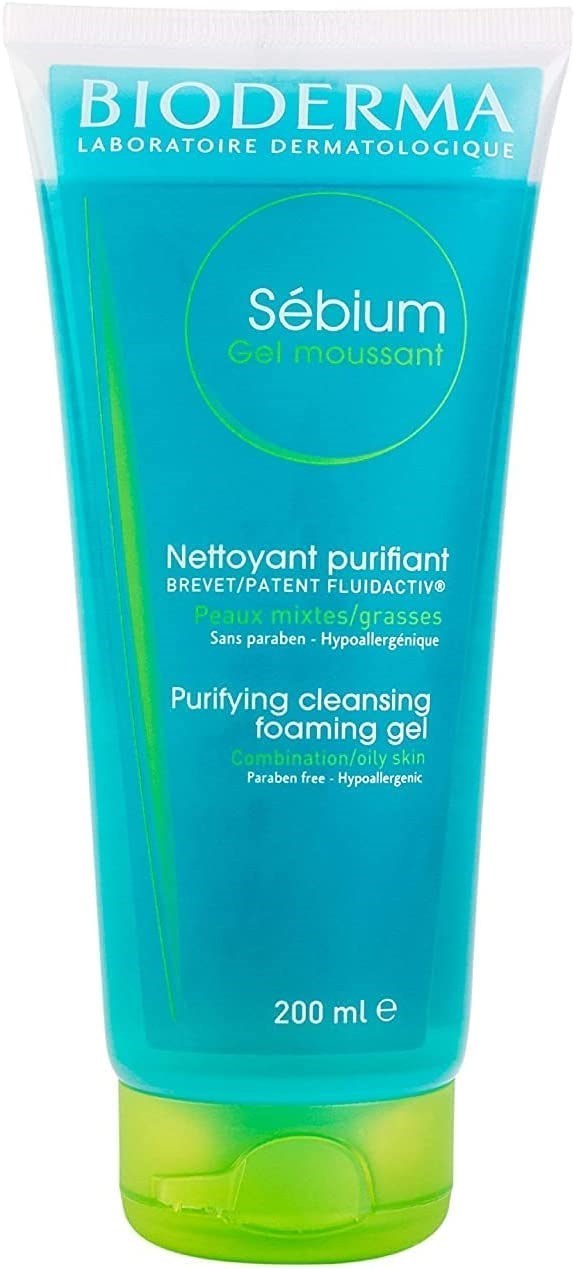 Bioderma Sebium Foaming Gel Tube 200 ml Karma ve Yağlı Ciltler Temizleme Jeli