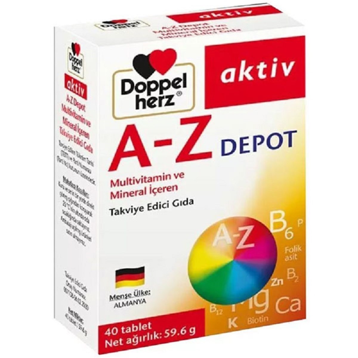 Doppelherz Aktiv A-Z Depot Multivitamin 40 Tablet
