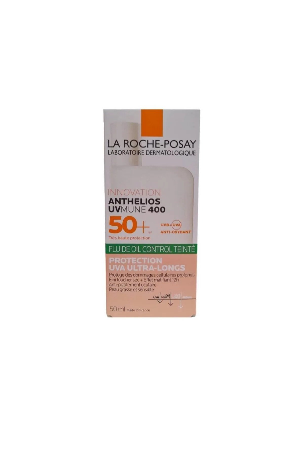LA ROCHE-POSAY ANTHELİOS UVMUNE 400 SPF 50+ OIL CONTROL TINTED FLUID 50 ML