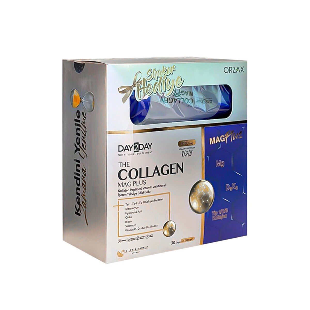 DAY2DAY THE COLLAGEN MAG PLUS SHAKER HEDİYELİ