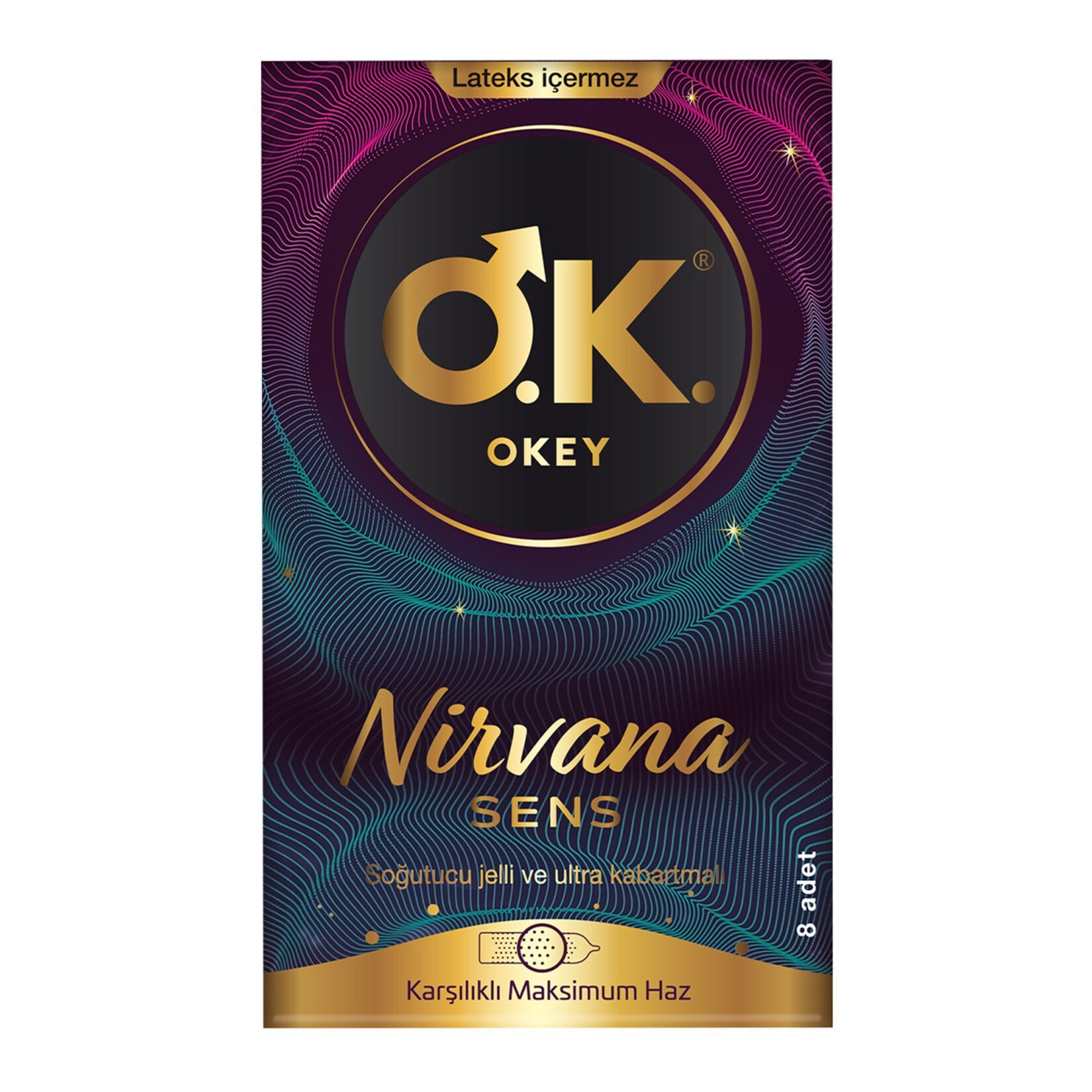 Okey Nirvana Sens 8'li Prezervatif