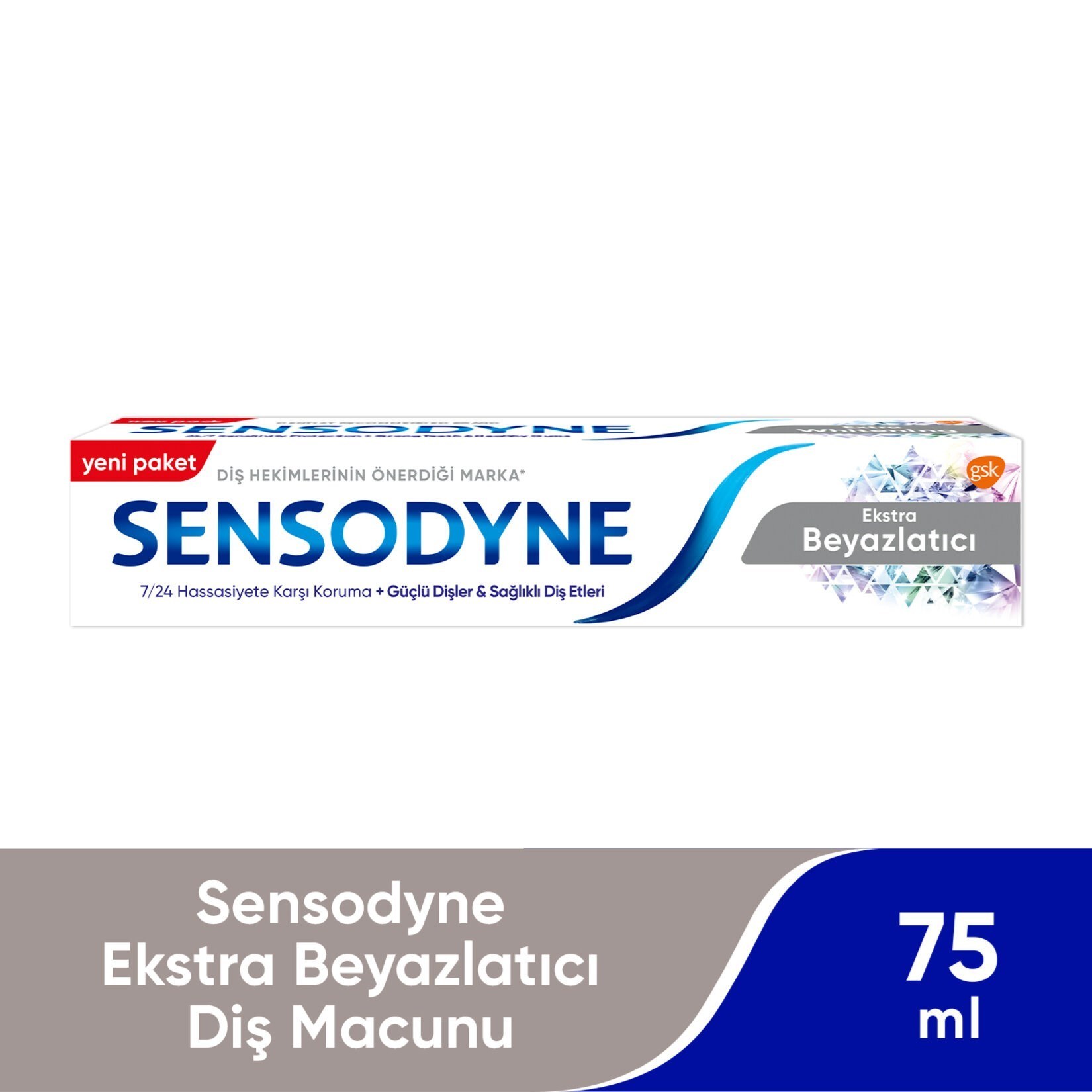 Sensodyne Ekstra Beyazlatıcı 75 ml Diş Macunu