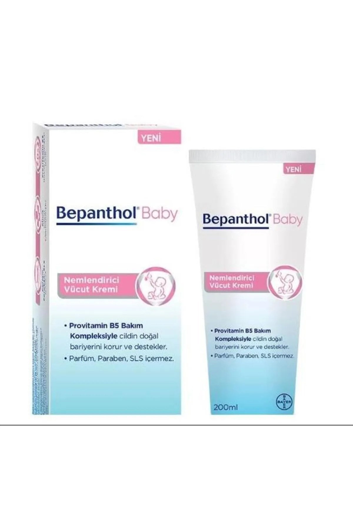 Bepanthol Baby Nemlendirici Vücut Kremi 200 Ml