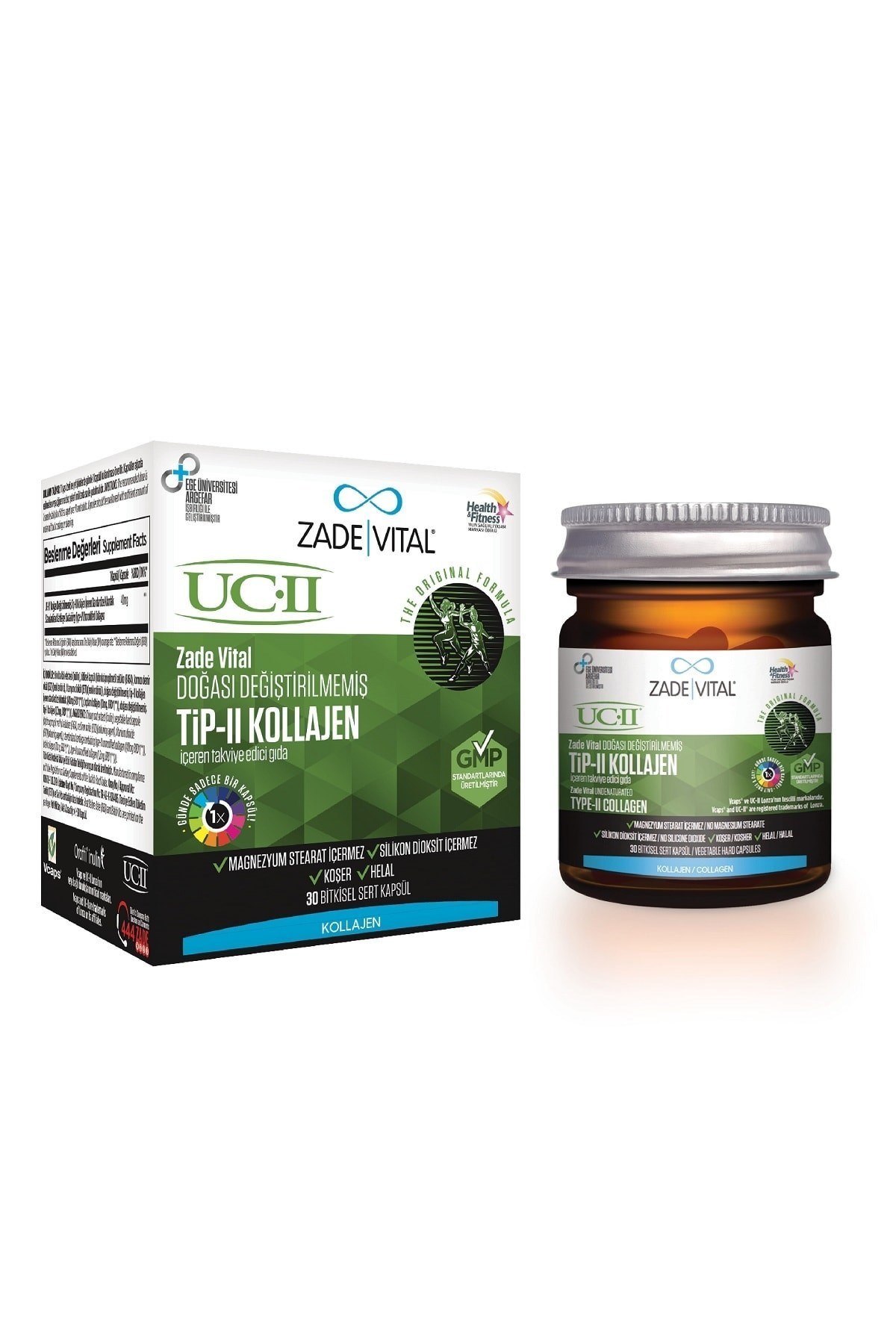 Zade Vital UC-II Kolajen 30 Kapsül