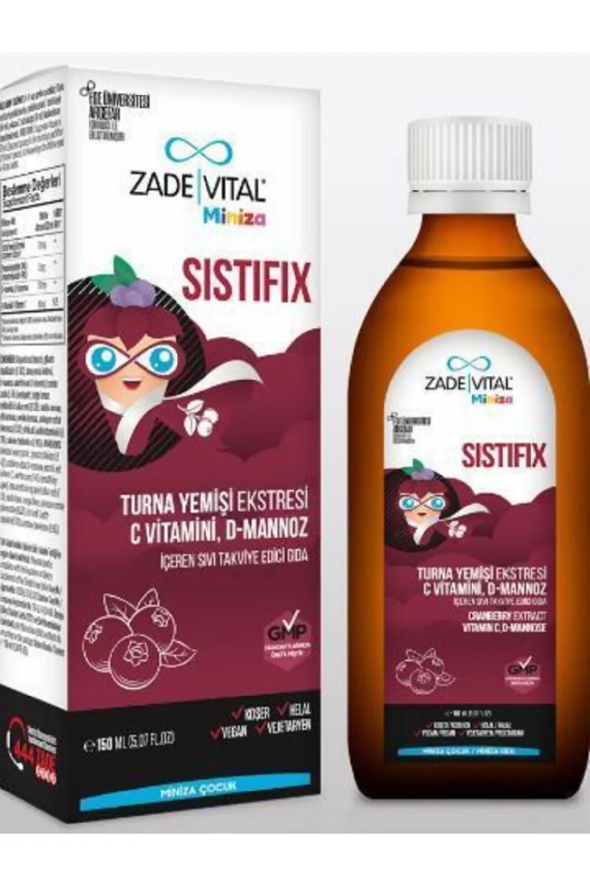 Zade Vital Miniza Sistifix 150 ml