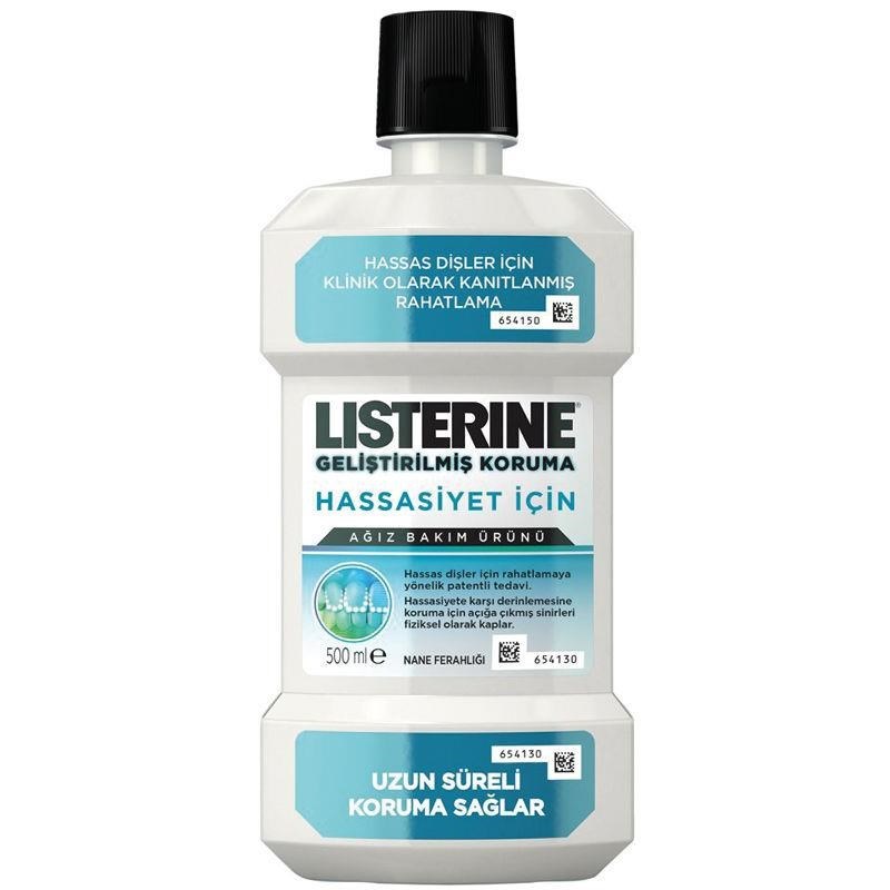 Listerine Hassasiyet İçin Geliştirilmiş Koruma Advanced Defence Sensitive 500 ml Gargara