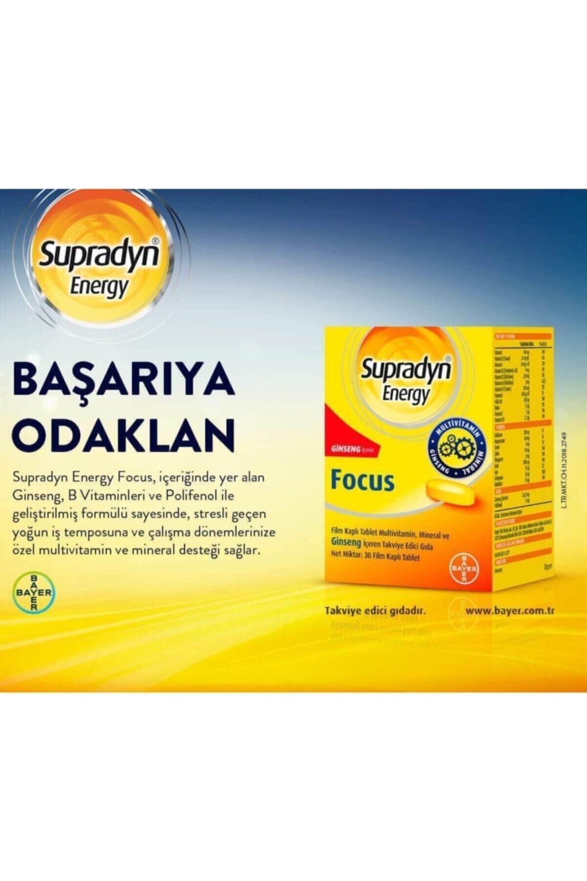 Supradyn Focus 30 Tablet 2 Adet