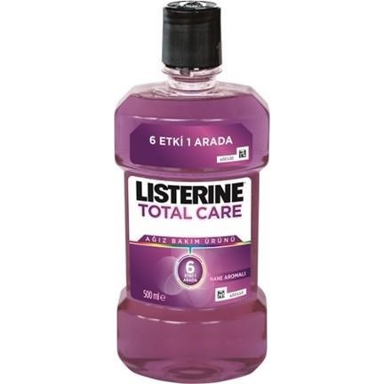 Listerine Total Care Nane Aromalı 6 Etki 1 Arada 500 ml Gargara