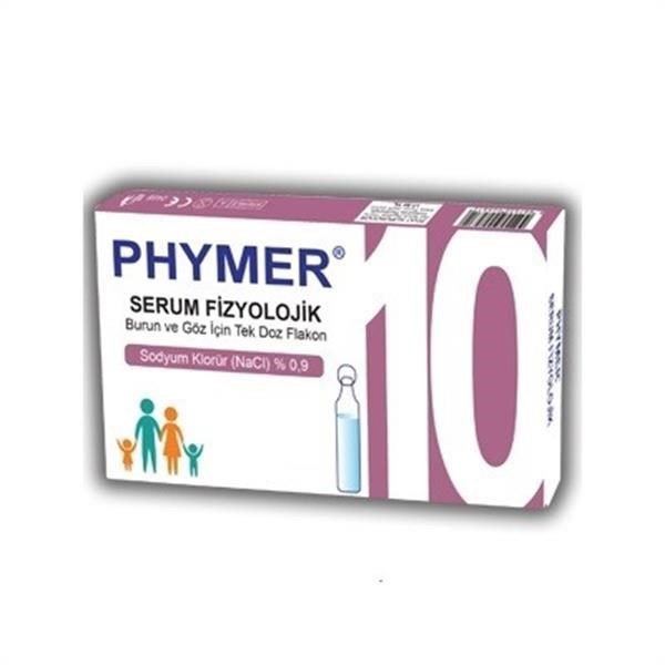 Phymer 5 ml x 10'lu Flakon Serum Fizyolojik