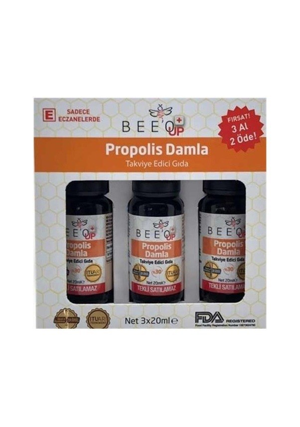 Bee o Up %30 Propolis Damla 20 Ml  - 3 Al 2 Öde