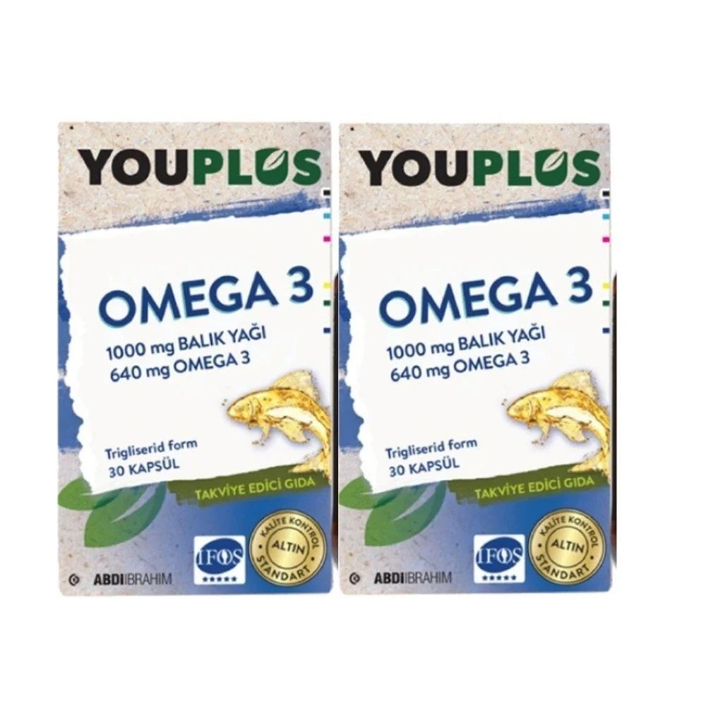 Youplus Omega 3 30 Kapsül 2 Adet